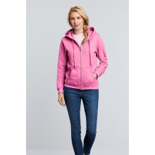 Felpa Heavy Blend Zip e Cappuccio Donna - Gildan 